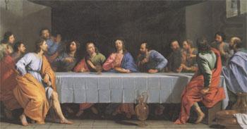 Philippe de Champaigne La Petite Cene (The Last Supper) (san 05)